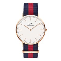 Orologio Daniel Wellington Uomo Classic Oxford in Acciaio placcato oro rosa DW00100001 - DW00100001